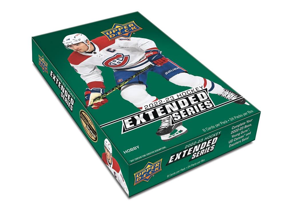 2022-23 Upper Deck Extended Series Hockey Hobby 12-Box CASE